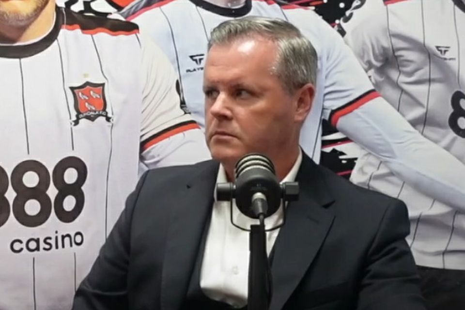 Dundalk owner John Temple.